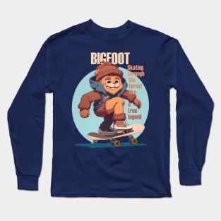 little bigfoot fun Long Sleeve T-Shirt